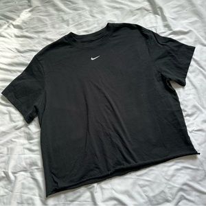 Nike Cotton Mid Swoosh Logo Shirt